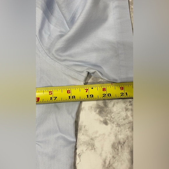 American Airlines Women's Button Up Collared Short Sleeve Blue Shirt Size 6 - Picture 13 of 15